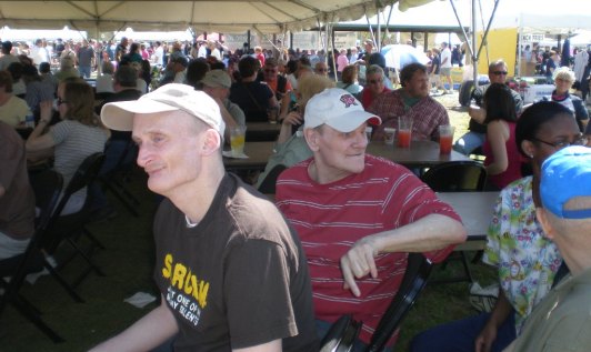 Residents at Holly Center